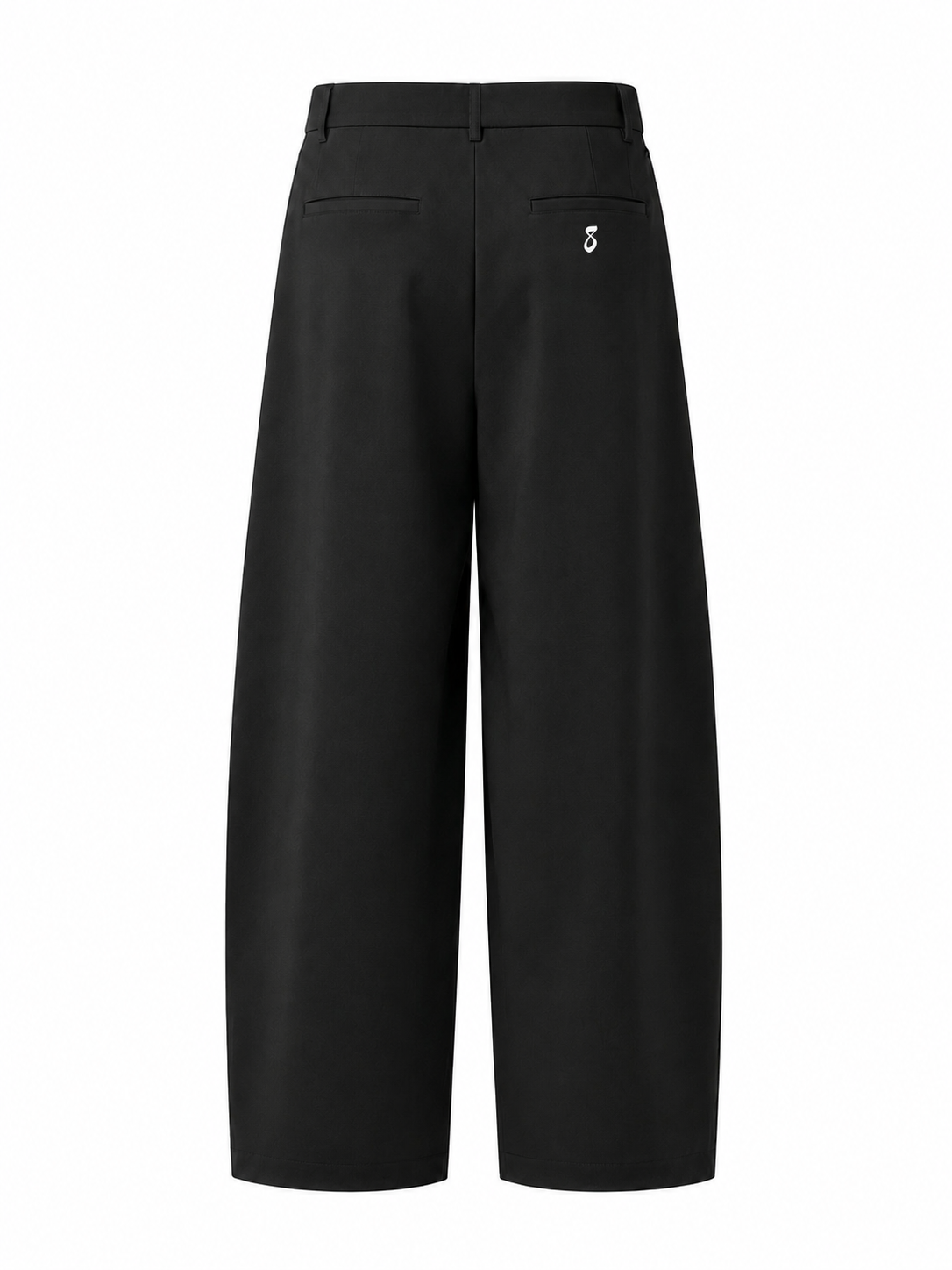 Pleated Wide-Leg Trousers