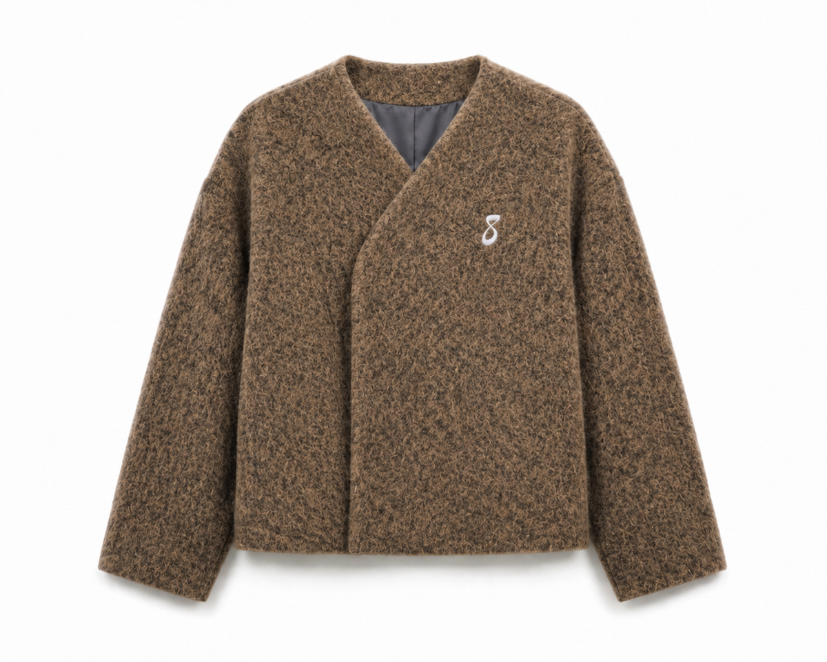 Mohair Wrap Jacket