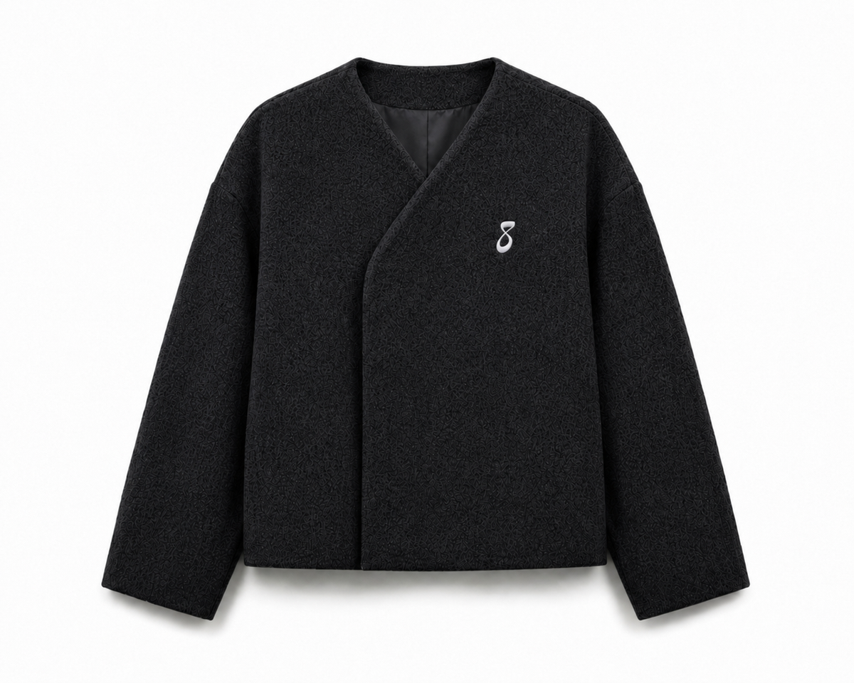 Mohair Wrap Jacket