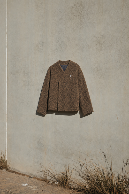 Mohair Wrap Jacket